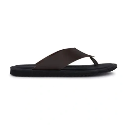 Afbeelding van Geox Erice Teensandalen, Heren, Maat: 39, Coffee Leer