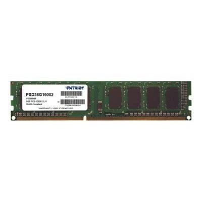Afbeelding van Memory DDR3 8GB PC3 12800 (1600MHz) DIMM 8 GB 1 x 1600 MHz 240 pin