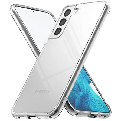 Afbeelding van Ringke Fusion Compatibel met Samsung Galaxy S22 5G Case, Transparant Schokbestendig Bumper Hoesje Clear