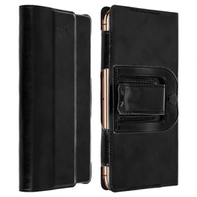Image de Akashi Sac étui pour téléphone portable synthétique noir 5.5&quot;