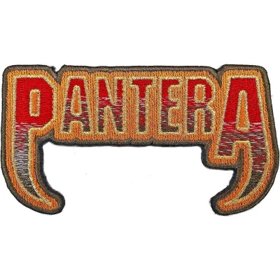 Afbeelding van Pantera Fangs Logo Patch Multicolours