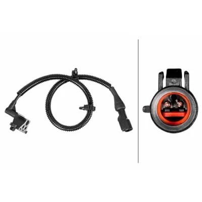 Afbeelding van HELLA 6PU 358 219 021 ABS Sensor Met verbindingsstuk Geluidsensor 2 530