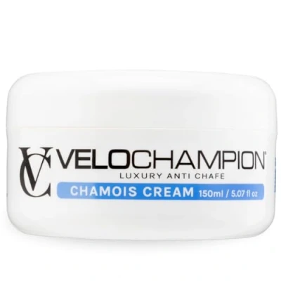 Afbeelding van VéloChampion Luxe zeemcrème, anti wrijving, vochtinbrengende crème, vermindert wrijving en ongemak (mentholvrij, 150 ml) ml,