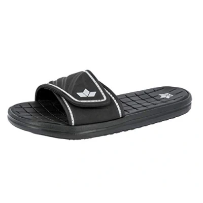 Afbeelding van Lico Strand en zwembadschoenen barracuda v, unisex , zwart/zilver