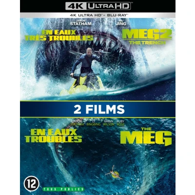 Afbeelding van Warner Home Video Meg 1 &amp; 2 4k Blu ray