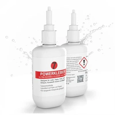 Afbeelding van DIP Tools Sterke lijm, 50 ml, waterdichte en duurzame hoogwaardige secondelijm voor metaal, keramiek, hout, kurk