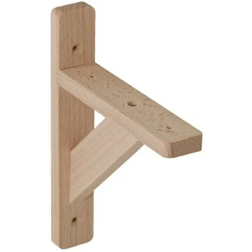Afbeelding van Wovar Houten Plankdrager 15 x 19 cm Beuken Per Stuk
