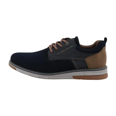 Afbeelding van TOM TAILOR 5380380008 Sneakers voor heren, Navy Blauw, 43 EU