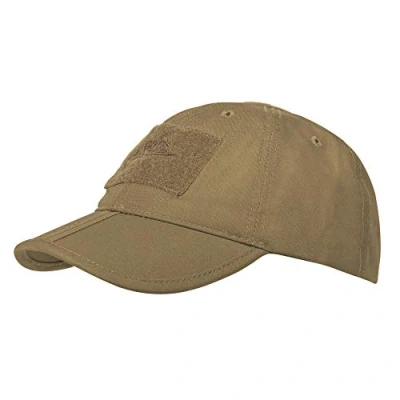 Afbeelding van Helikon Tex Baseballpet voor heren, polykatoen, Ripstop, Adaptive Green Baseball Folding Polykatoen Bruin