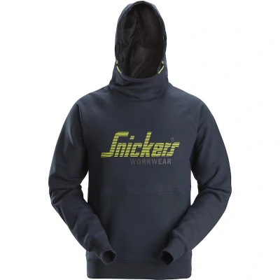 Afbeelding van SNICKERS 2845 logo hoodie (navy) 28459500006