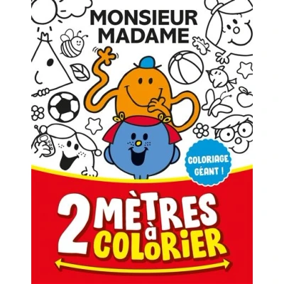Image de Monsieur Madame 2 mètres à colorier