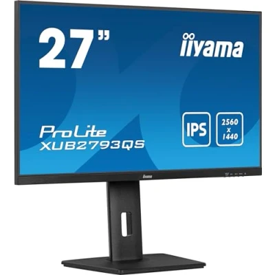 Afbeelding van iiyama ProLite XUB2793QS B7 27 inch QHD IPS in hoogte verstelbaar