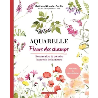 Image de Aquarelle fleurs des champs