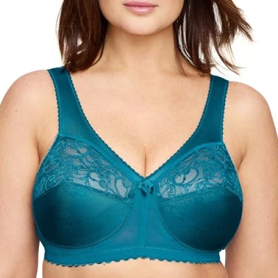 Afbeelding van Glamorise Magic Lift Full Figure Support Front Close dames zwangerschapsbeha (1 stuk), Donkerblauw
