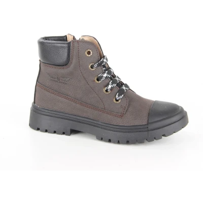 Afbeelding van Shoesme Veterboots voor kinderen, Maat: 35, Brown Leer