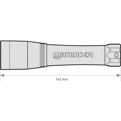 Afbeelding van Mares Head Xr Line Back Up Duiklamp