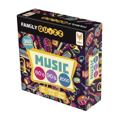 Image de Topigames Family Quizz Musique Années 80 et 90