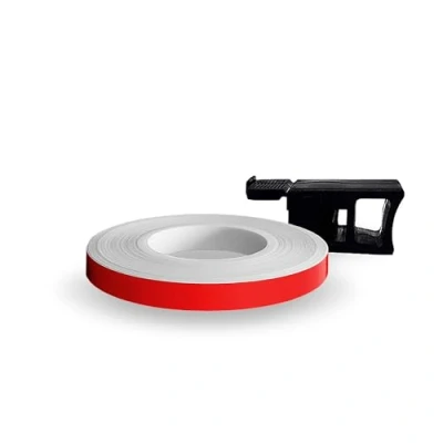 Afbeelding van Racing Wheel Stripes voor motorvelgen, rood, 7 mm x m