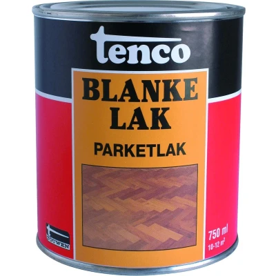 Afbeelding van Tenco Parketlak Blank 0,75 ltr hoogglans Woning onderhoud