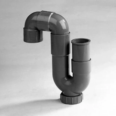 Afbeelding van PVC universele lijmsifon grijs 50