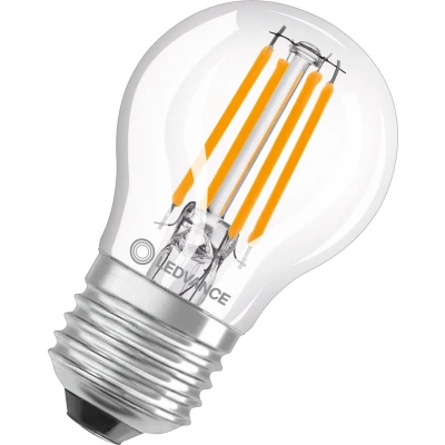 Afbeelding van Ledvance Classic LED E27 Peer Filament Helder 5.5W 806lm 827 Zeer Warm Wit Vervangt 60W