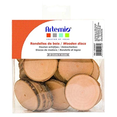 Image de Bois Branche tranchée Ø 40 à 50 mm Epaisseur 4mm