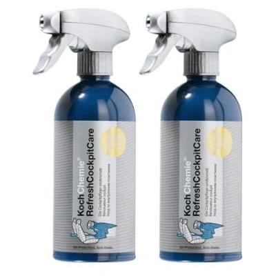 Afbeelding van Koch Chemie 2 x Refresh Cockpit Care Cockpitverzorging diepverzorging seidenmat 500 ml