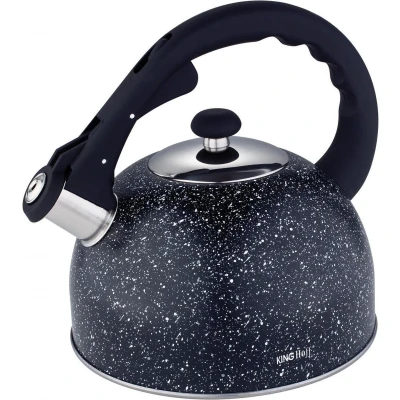 Afbeelding van Kinghoff 1406 fluitketel 2,6L RVS alle warmtebronnen