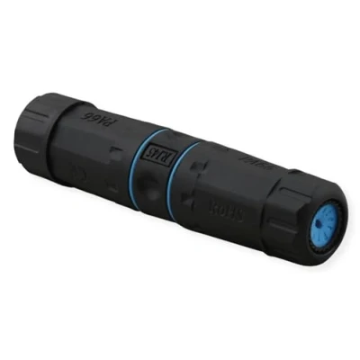 Afbeelding van VALUE RJ 45 koppelstuk, afgeschermd, Cat.6A (Class EA), Outdoor/Industrial, zwart