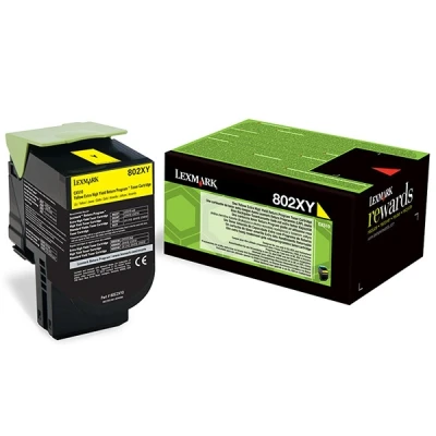 Image de Lexmark jaune originale cartouche de toner