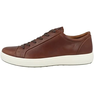 Afbeelding van ECCO Sneakers laag cognac, Heren, Maat: 42, Cognac Nubukleer