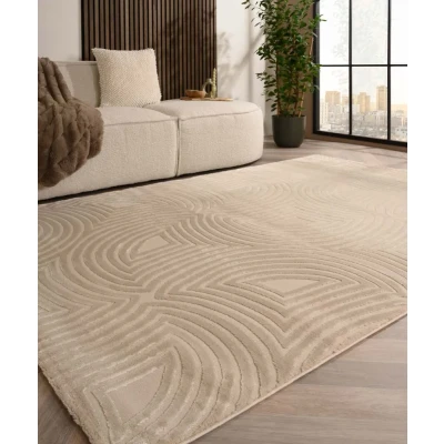 Afbeelding van Scadinavisch Vloerkleed Serene Myra Beige 280x370 Cm