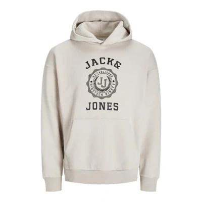 Image de JACK &amp; JONES JJVICTO Sweat à capuche pour homme, Beige clair, XL