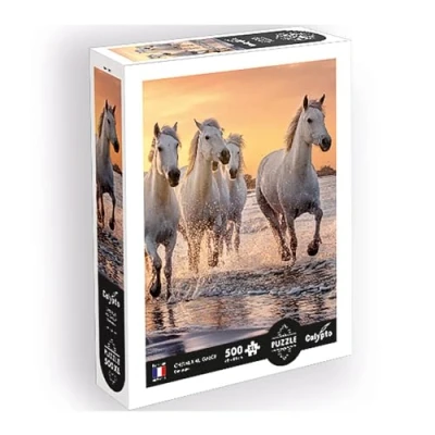 Afbeelding van Calypto Paarden 500 stukjes XL puzzel (500 onderdelen)
