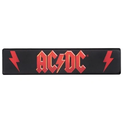 Afbeelding van Subsonic AC/DC Toetsenbord polssteun, Muis + Accessoires, Zwart, Rood