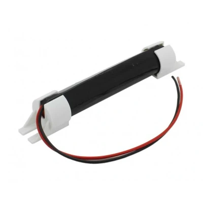 Afbeelding van Noodverlichting batterij NiCd 3.6V 1800mAh L1x3 Sub C met 200mm kabel en eindkappen passend voor Präzisa E08408T