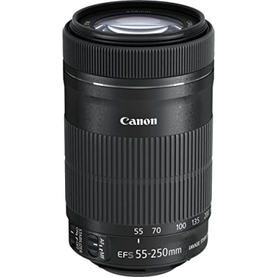Image de Objectif reflex Canon EF S STM 55 250 mm F/4 5.6 IS Noir