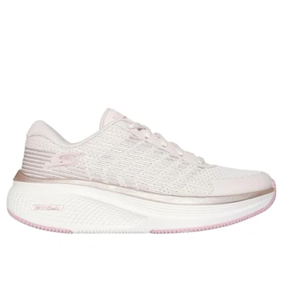 Afbeelding van Skechers GO RUN Elevate 2.0 Sneakers laag, Dames, Maat: 39.5, Off white/pink Textiel
