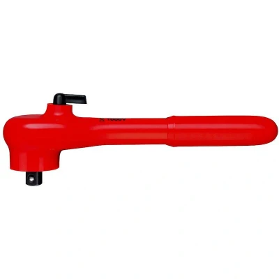 Image de KNIPEX 98 31 cliquet commutable avec carré extérieur 3/8&quot; 190 mm