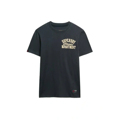 Afbeelding van Superdry Vintage Athletic Tshirt print, Heren, Maat: XL, Eclipse navy