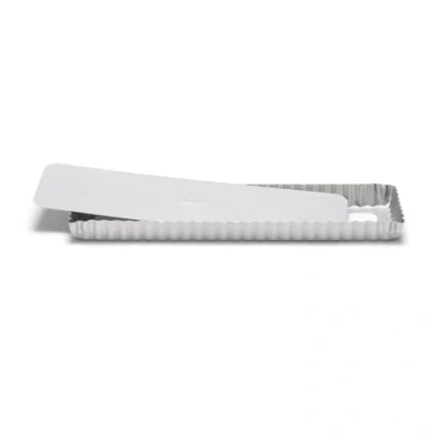 Afbeelding van Patisse Quichevorm Losse Bodem Silver Top 35x11cm