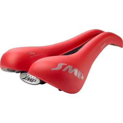 Afbeelding van SELLE SMP TRK Zadel Red Matt 160 mm