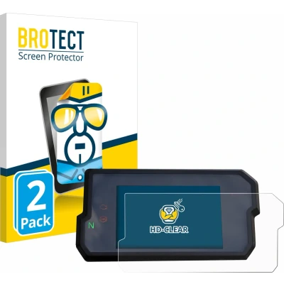 Afbeelding van BROTECT Screenprotector voor KTM 125 Duke 2019 Folie Beschermfolie transparant (2 Stuks)