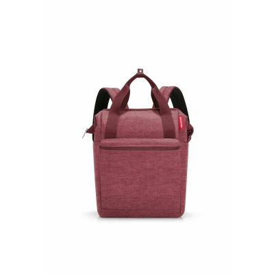 Afbeelding van Reisenthel Allrounder R Schouder/ Rugtas 12L Twist Maroon Donkerrood