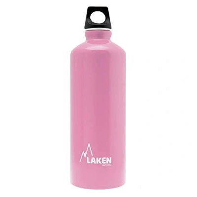 Image de LAKEN Bouteille d&#039;eau isotherme légère et recyclable en aluminium pour enfants, idéale la gym, les voyages le sport 600 ml, 750 1 l