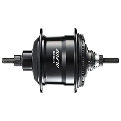 Afbeelding van Shimano Alfine Di2 SG S7051 naaf voor schijfrem 11s zwart Uitvoering 36 gaats