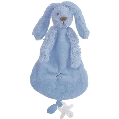 Afbeelding van Happy Horse Knuffeldoekje Konijn Richie Donker Blauw