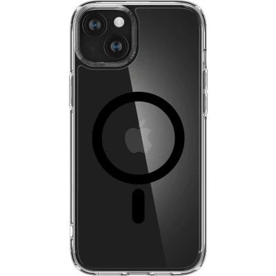 Afbeelding van Spigen Ultra Hybrid TPU Magfit Back Cover Zwart Apple iPhone 15 Plus