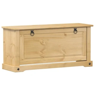 Image de vidaXL Armoire à chaussures Corona 99x32x47 cm bois de pin massif4002784