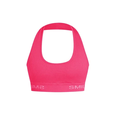 Afbeelding van Smilodox Azura Sportbh met medium support, Dames, Maat: XL, Pink